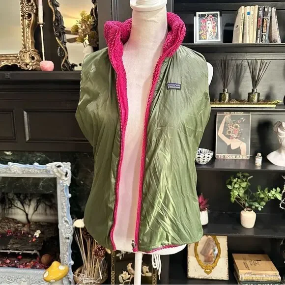 Patagonia Los Gatos Reversible Vest Size Small - Picture 6 of 7